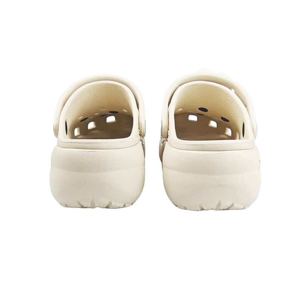 Crocs Classic Platform Clog BNK Little Friend EVA Sweet Mood Simple Fashion Versatile Casual Hole Shoes Women's Bone White