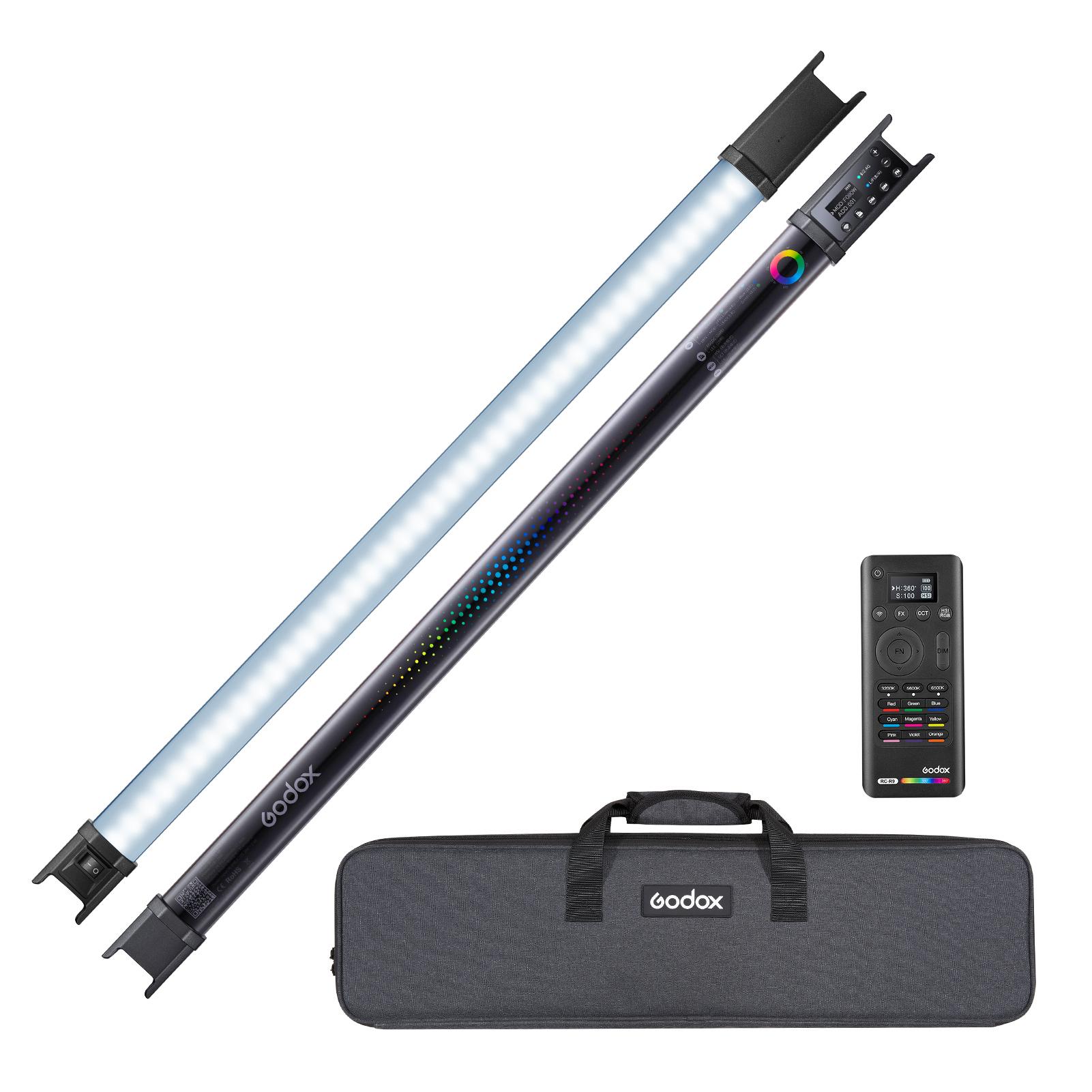 

Godox TL60 Полноцветный RGB ламповый светильник 2500K6500K CRI 96 TLCL 98 Точная цветопередача 39 Световые эффекты 40 EU Plug