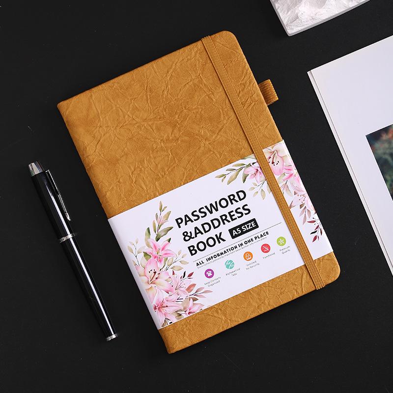 Custom Logo PU Notebook - Premium Diary & Planner B6 13.2 x 19.5 x 1.8 cm