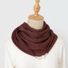 Spring and Autumn Fashion Explosion 71 Square Scarf Magnetic Buckle Scarf Silk Scarf Women's Neckband Neck Headband Scarf