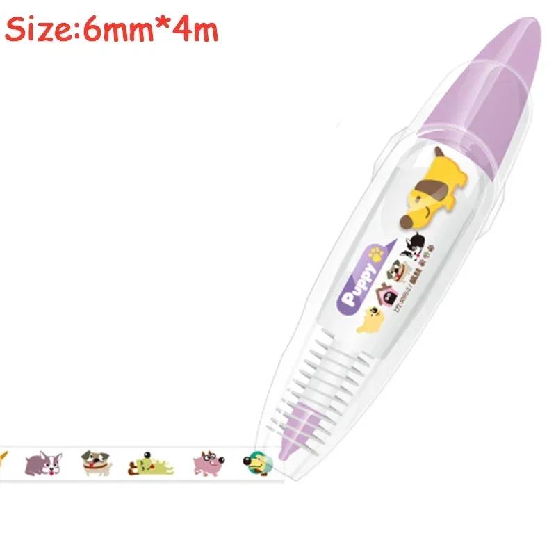 Kawaii Correction Belt Kawaii Accessories Girls Hand Account Decorative Stickers Marker Pen School Stationery Office Supplies
