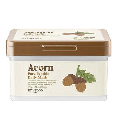 Skinfood Acorn Pore Peptide Daily Mask 270g, 1 Pack, 30 Pieces