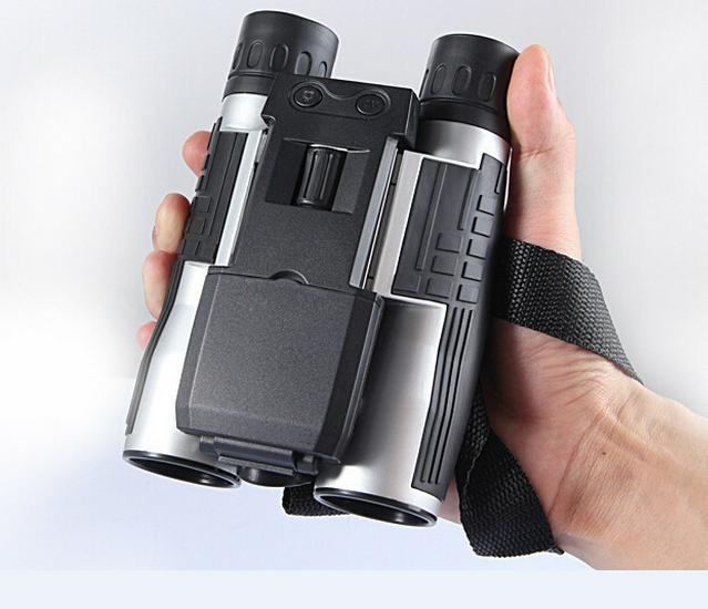 HD Night Vision Binoculars Camera with Screen for Bird Watching and Photography