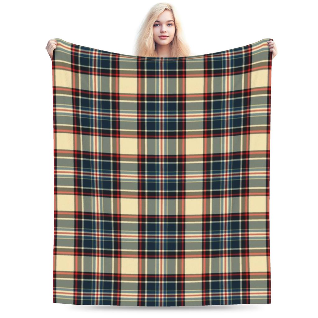 Soft Blanket Girls Boys Picnic Yellow Tartan Throw Blanket  Flannel Bedspread For Home Decor Novelty Sofa Bed Cover