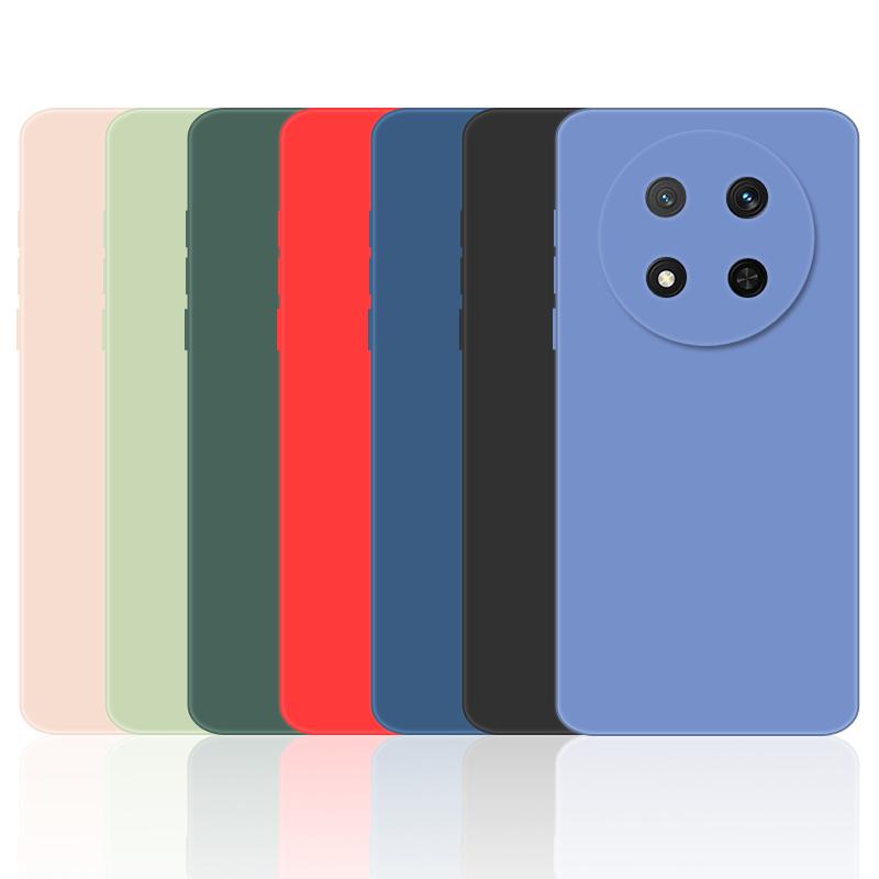 Für Honor Magic7 Lite Hülle Honor Magic7 Lite X9c Abdeckung Weicher Flüssigsilikon-Stoßfänger Schutzhüllen Für Magic 7 Lite Funda