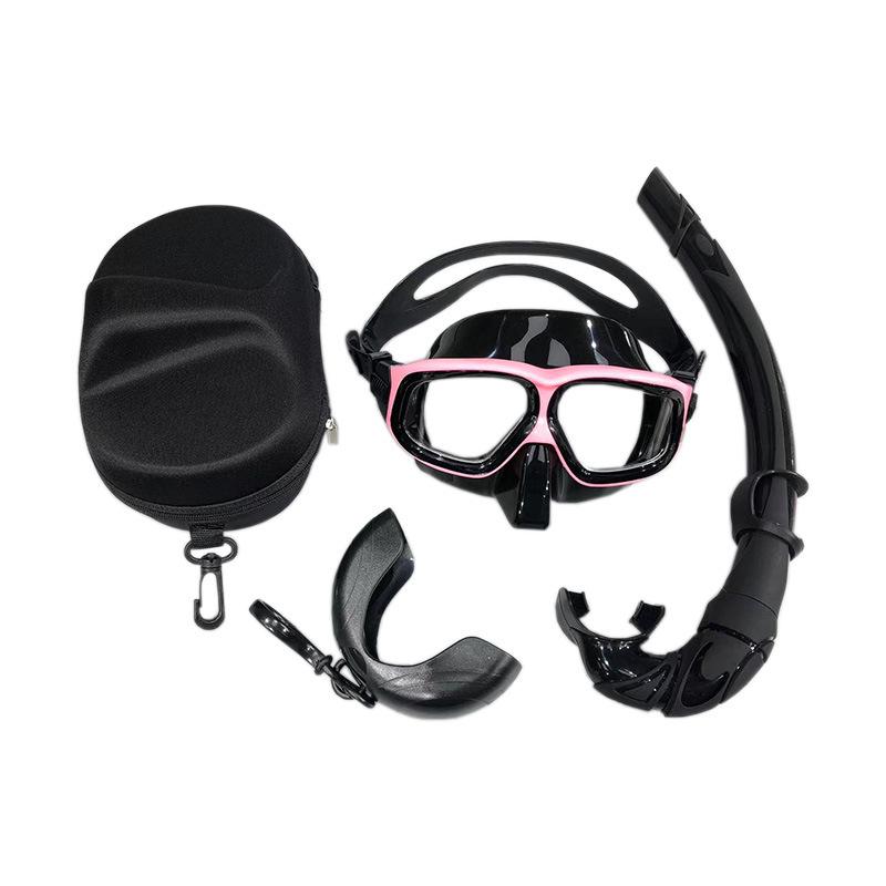 Snorkeling Set Diving Mask Outdoor Sports Diving Mask Snorkel Adjustment