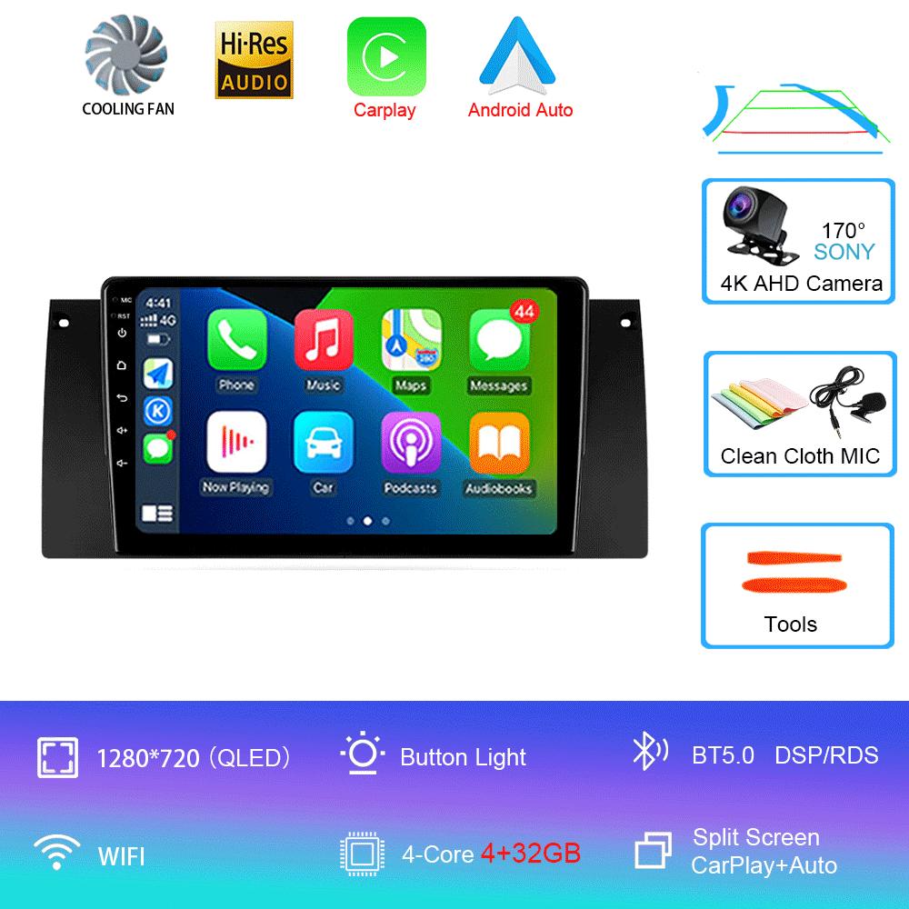 Android Autoradio 14 For BMW X5 E39 E53 1999 - 2006  Multimedia Video Player Stereo Navigation GPS No 2din 2 Din Dvd