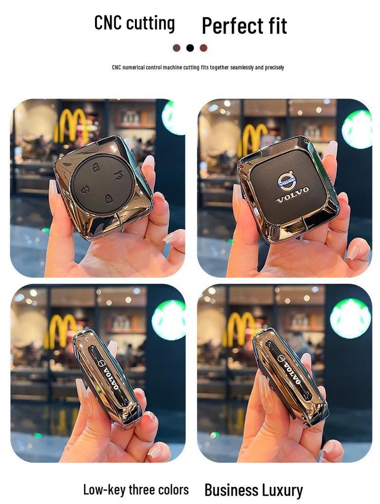 Högkvalitativ metallnyckelskydd för 2026 Volvo XC70/ES90/EX90