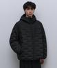 Brick Line Hooded Light Down Jacket [Black]
