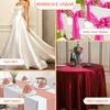 Tessuto Raso Solido, Tessuto Liscio Lucido e Setoso, Tessuto Raso Nuziale Liscio per Abiti da Sposa, Confezionamento Abbigliamento, Artigianato Fai-da-te, Cucito
