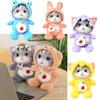 Cute Cat Plush Toy For Kids Soft And Cuddly, Perfect For Nap Time Cartoon Animal Stuffed Animal