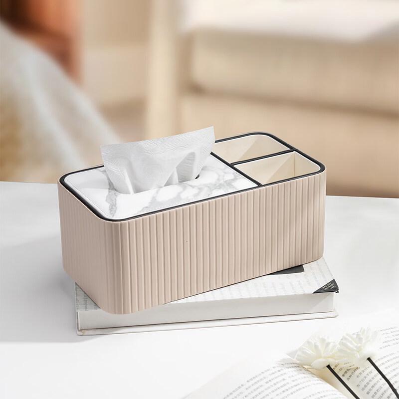 

Yuzhuxun Marble Roman Pillar Pattern Tissue Box
