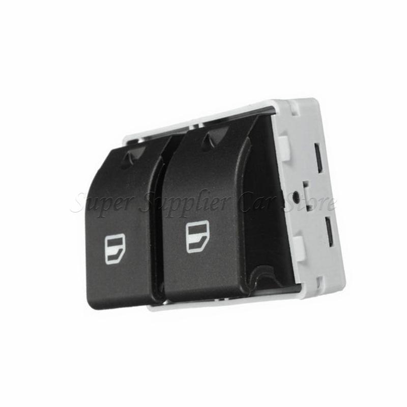 New Car Power Front Window Control Switch Fit For VW Seat Ibiza Cordoba POLO 9N 2001~2009 6Q0959858 6Q0959858A