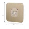 Transparent Acrylic Strong Adhesive Hook Sticker Shelf - No-Punch, Traceless Brushed Buckle
