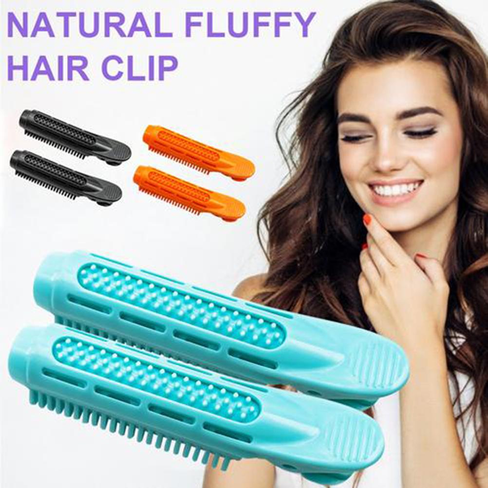 

6Pcs Volumizing Hair Root Clip Roller Wave Fluffy Hair Clip Hair Root Curler Fluffy Hairstyling Clip Tool фиолетовый