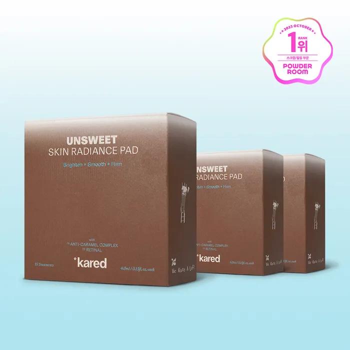 

[НАБОР] Диски для сияния кожи Unsweet 3 шт.