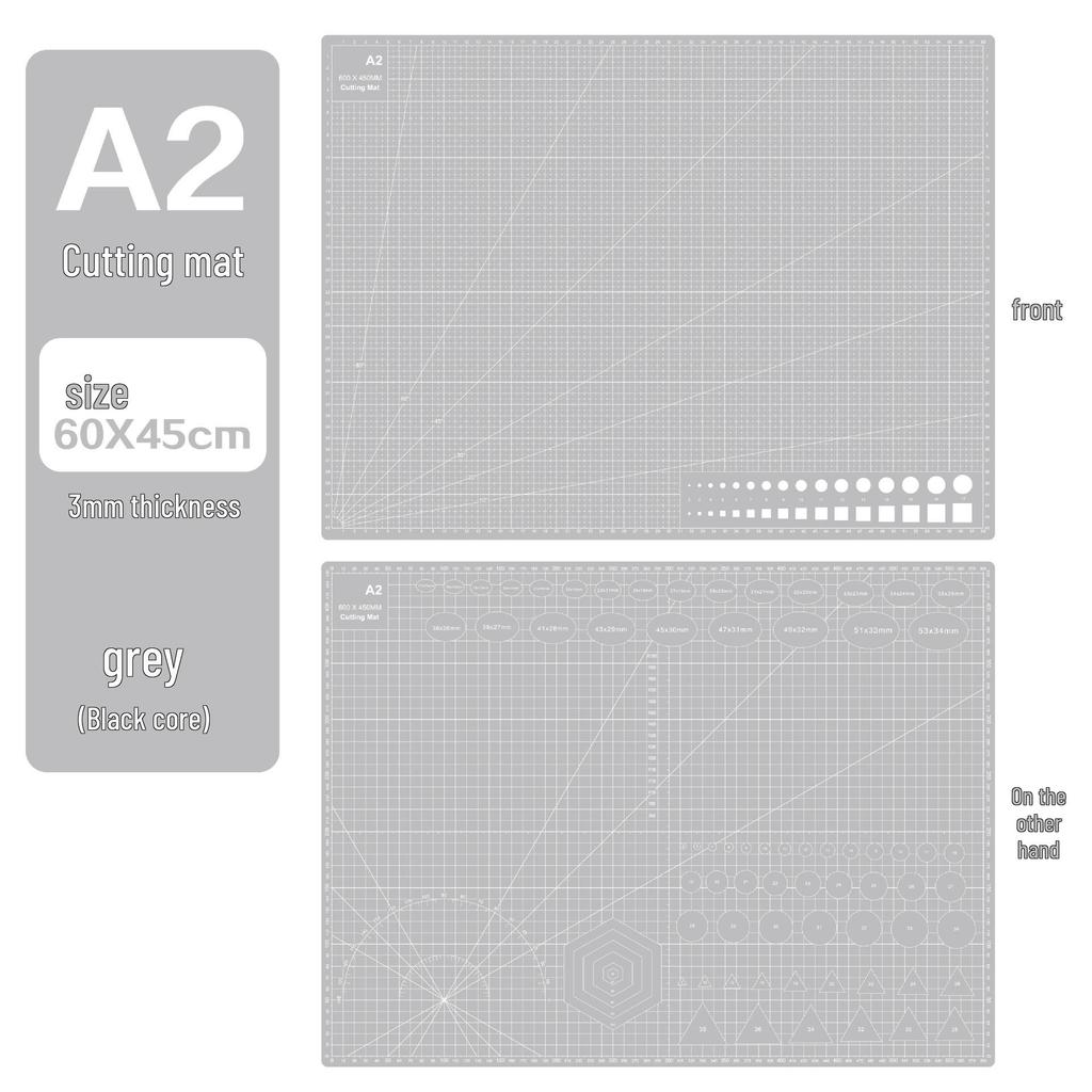 Thickened Multi-Purpose Cutting and Engraving Mat (A3, A2, A4)
