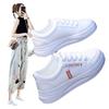 Versatile Real Soft Leather Little White Shoes Women's 2025 Spring and Autumn New Flat-soled Heightening Casual Sports Board Shoes