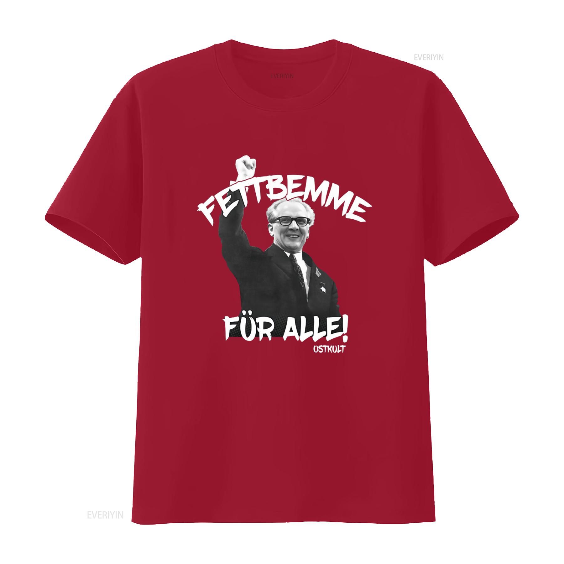 East cult Fettbemme T Shirt GDR Honnie Germany VEB Wall Simson Minol Retro Political Design vintage Washed Slightly Casual S
