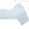 Ribheart Shirring Cool Hooded Outing Cool UV Cooling Hooded Towel Towel, Mint, Protection, Material, 94010-51, (40x160cm)