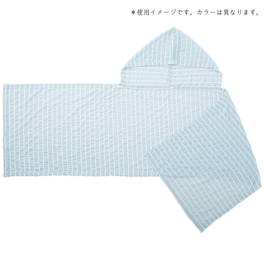Ribheart Shirring Cool Hooded Outing Cool UV Cooling Hooded Towel Towel, Mint, Protection, Material, 94010-51, (40x160cm)