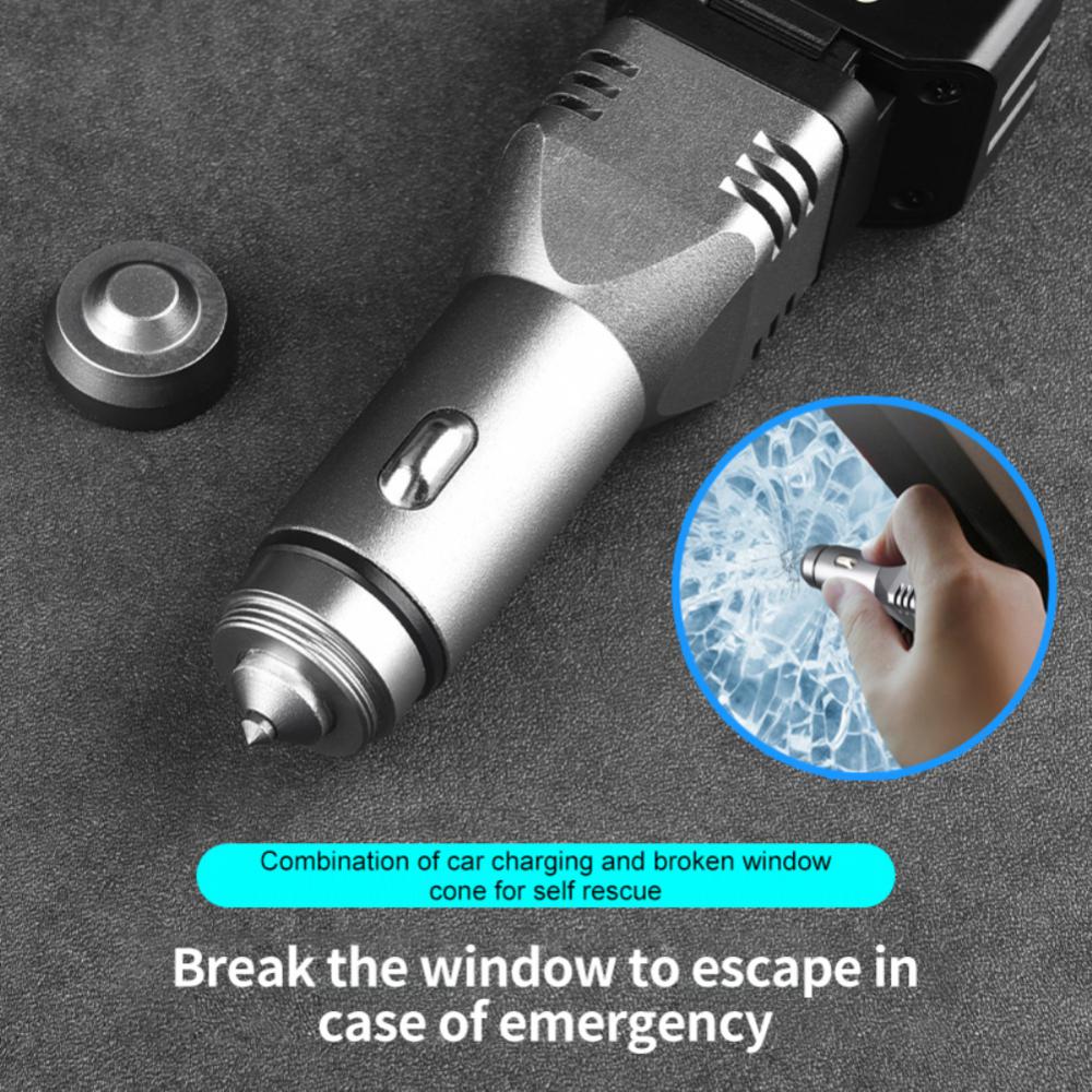 1pc LED Flashlight Car Charging 180/200LM Outdoor Flashligh Car Cigarette Lighter Socket Light  Camping  Emergency Lantern Torch