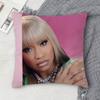 N-Nicki Minaj Double-Sided Printed Square Decorative Cushion Cover For Sofa Living Room Home Decor