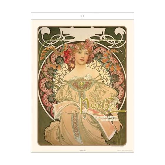 2026 Calendar Alphonse Mucha