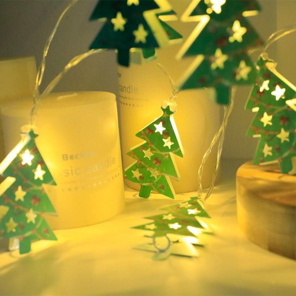 

1.5M 10LED LED Pendant Lights String Warm Light Festival Lamp Decor Garland Lights New Year Christmas Tree