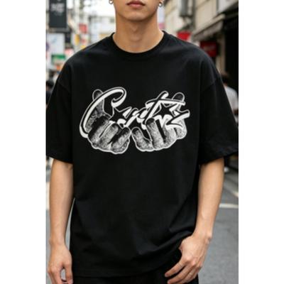 Fashion Words Graphics Prints Highend Tshirts Unisexs and Womens Summer Shortsleeved Tshirts Casual Tops