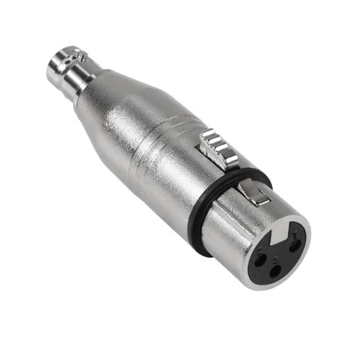 QIANRENON XLR To BNC Adapter - 3-Pin XLR Female To BNC Female Coaxial Analog Video Connector, Extended Conversion for RF, Audio, Camera, Microphone, M