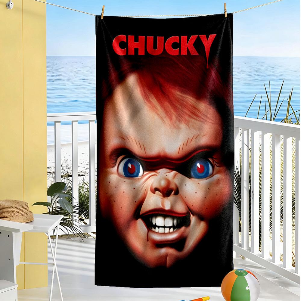 Chucky's Country Adventure Beach Towel Quick-Dry Soft Microfiber Comfortable Lightweight