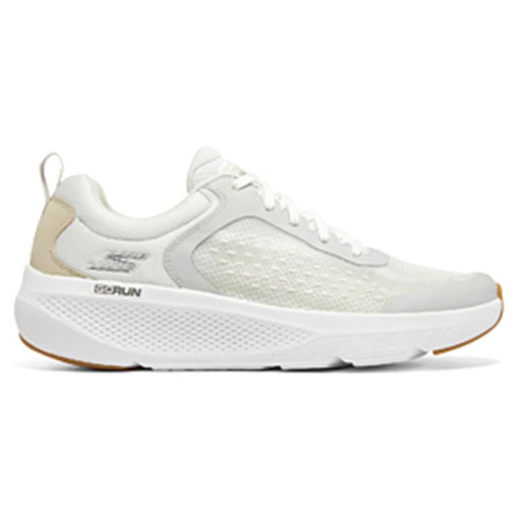 Skechers Go Run Elevate Comfortable Versatile Low-Top Casual Running Shoes Men Sneakers White Gray 220322-WGY