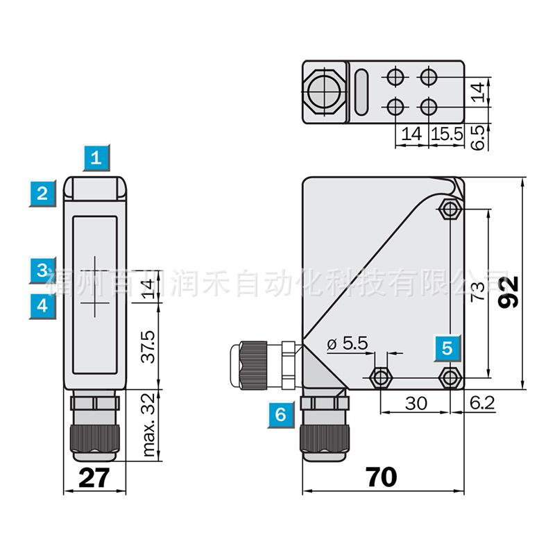 Original WL34-R230 Sick Sensor 1019249: Compact Photoelectric Switch – Brand New in Stock Compact photoelectric switch