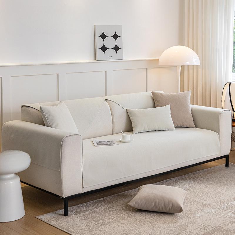 

Подушка для дивана из синели, скандинавская простая диванная подушка, универсальная нескользящая подушка на четыре сезона, современный модный чехол 70*70