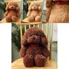 Adorable Teddy Dog Plush Toy Cute Sitting Puppy Doll For Girls Soft And Cuddly