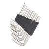 16PCS 1.5-6mm Hex Key Set Silver Hex Wrench Set Allen Key Wrench Set  For For instrument repair
