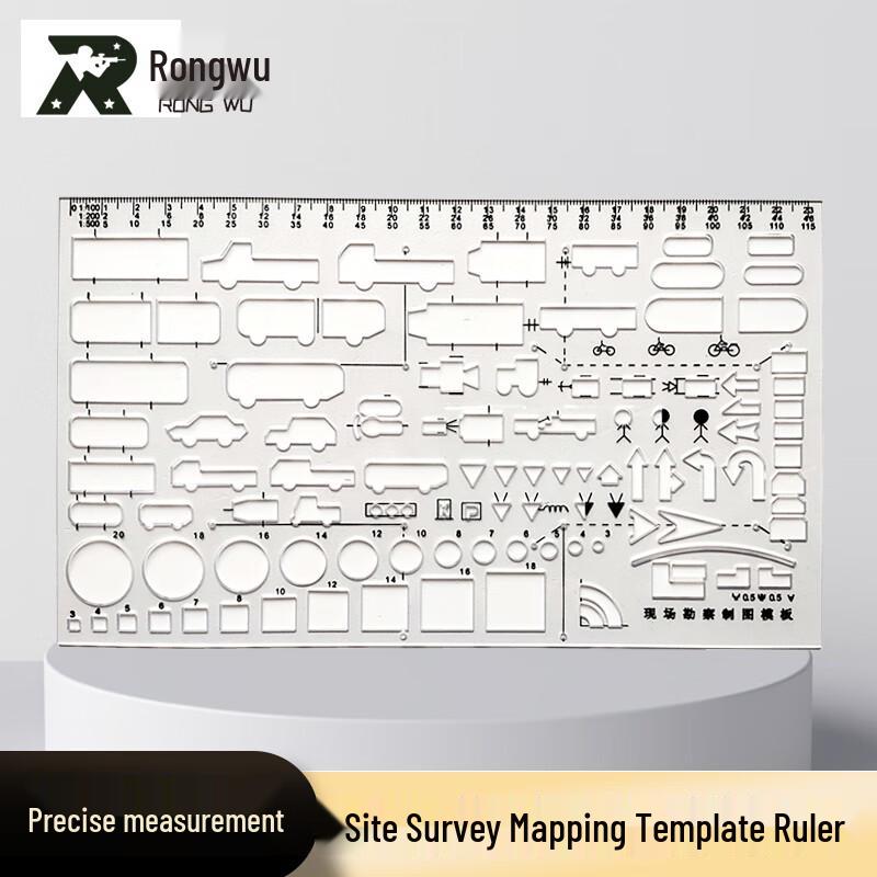Traffic Accident Survey Template Ruler