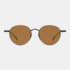MATTEPUZ MP-13 Titanium Sunglasses BROWN BLACK