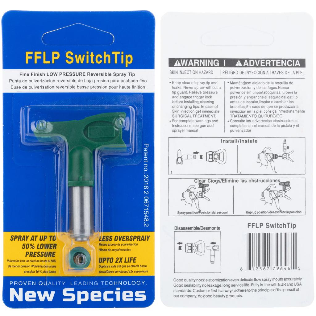 Low-pressure paint nozzle FFLP 314 for a painting unit