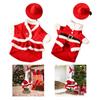 Christmas Porch Goose Outfit Cute Yard Decoration for Lawn Outside Garden