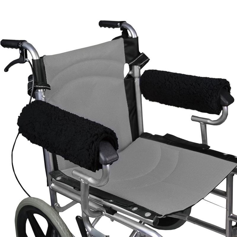 2Pcs Armrest Cushion For Office Chair Wheelchair Arm Covers Office Chair Armrest Cushion Walker Handle Pads