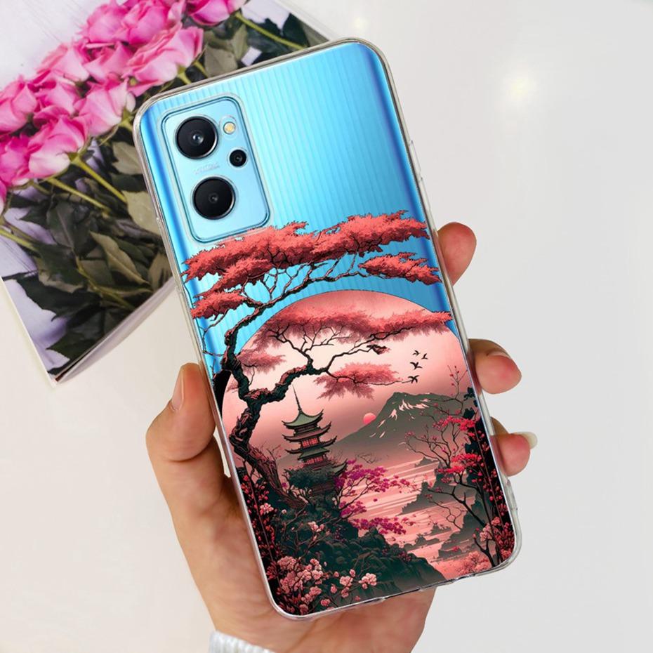 Fashion Pattern Case For Realme 9i RMX3491 Soft Silicone TPU Back Cover For Realme9i 4G Phone Cases