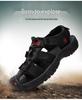 Korean Style Men's Breathable Outdoor Sports Sandals - Trendy Summer Closed-Toe Beach Shoes for Teenagers