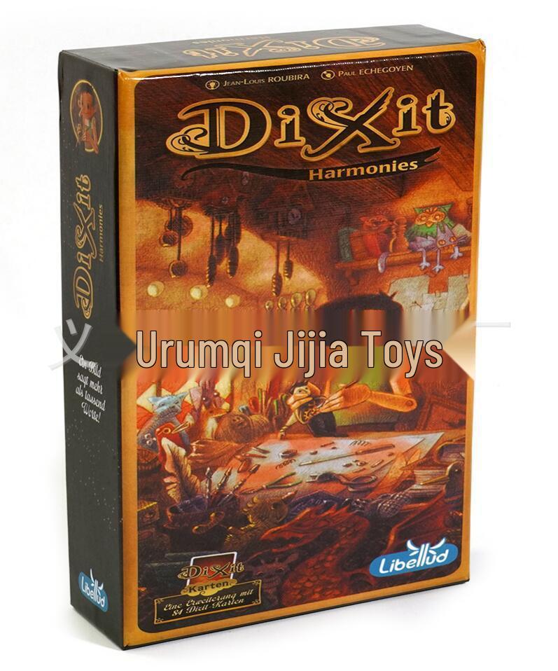 Dixit Odyssey: Gioco di Società Strategico in Inglese con Frammenti di Parole e Tappetino di Gioco