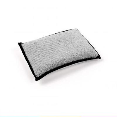 Car Interior Cleaning Sponge: Double-Sided Wool Plush Towel & Wiping Block