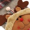 Cute Christmas Stocking Classic Large Stockings Santa Snowman Reindeer Xmas Character for Family Holiday Christmas Party