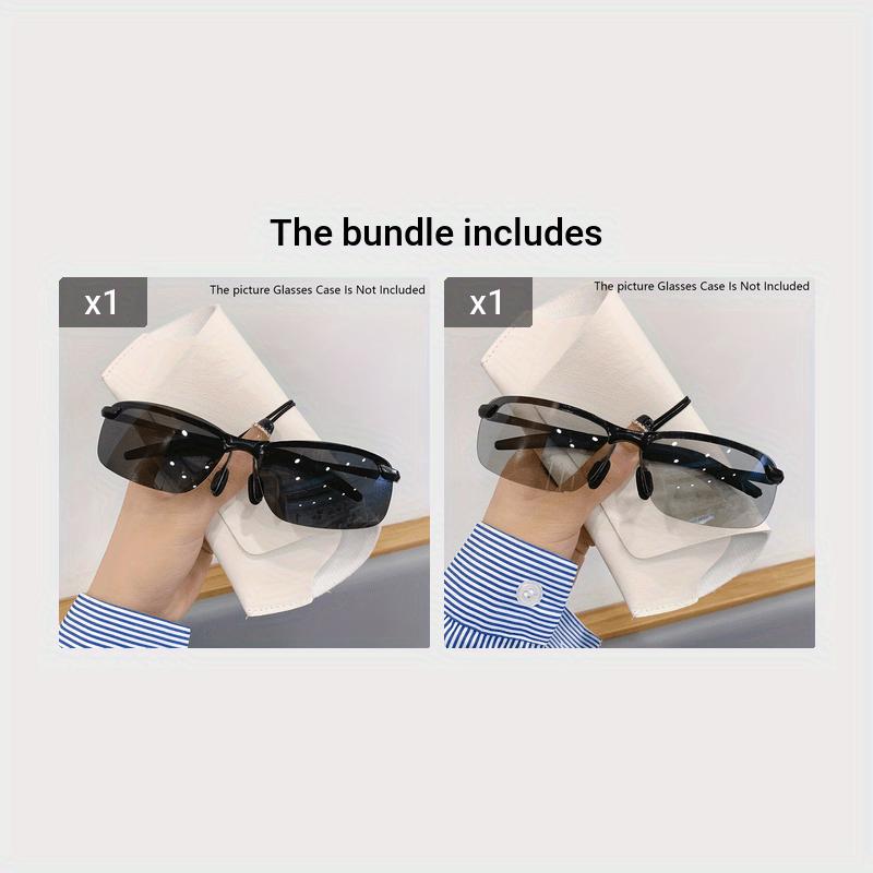 Fashion Photochromic Glasses for Men Women Vintage Fashion Shades