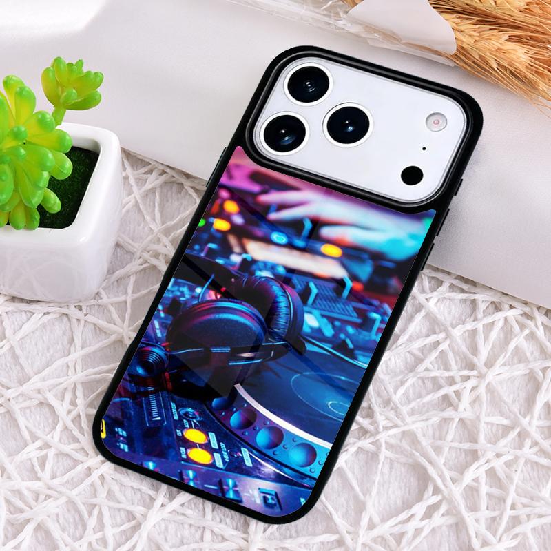 Ddj Dj Music Phone Case for iPhone 17 Air 16 15 11 12 14 13 Pro Max Shockproof Cover