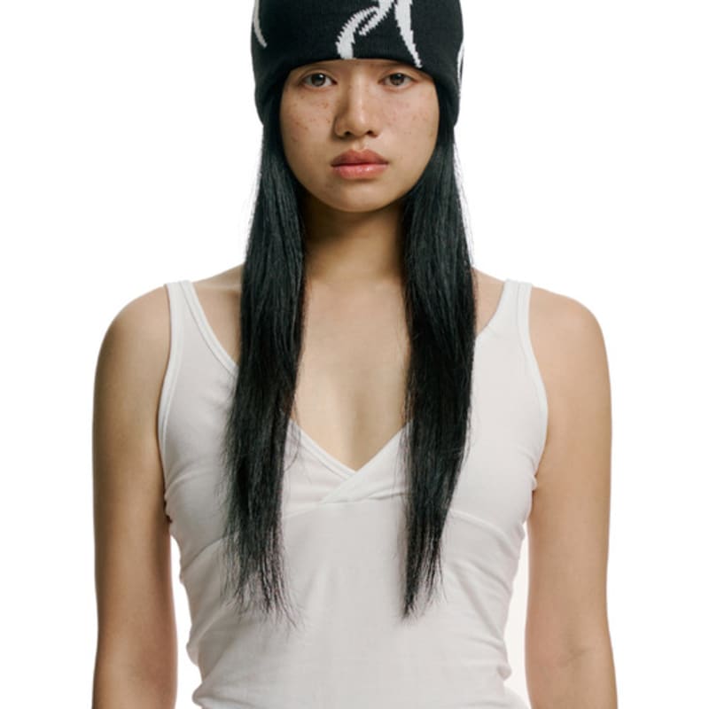 

TOAKNET SCATTER HAIR BEANIE BLACK